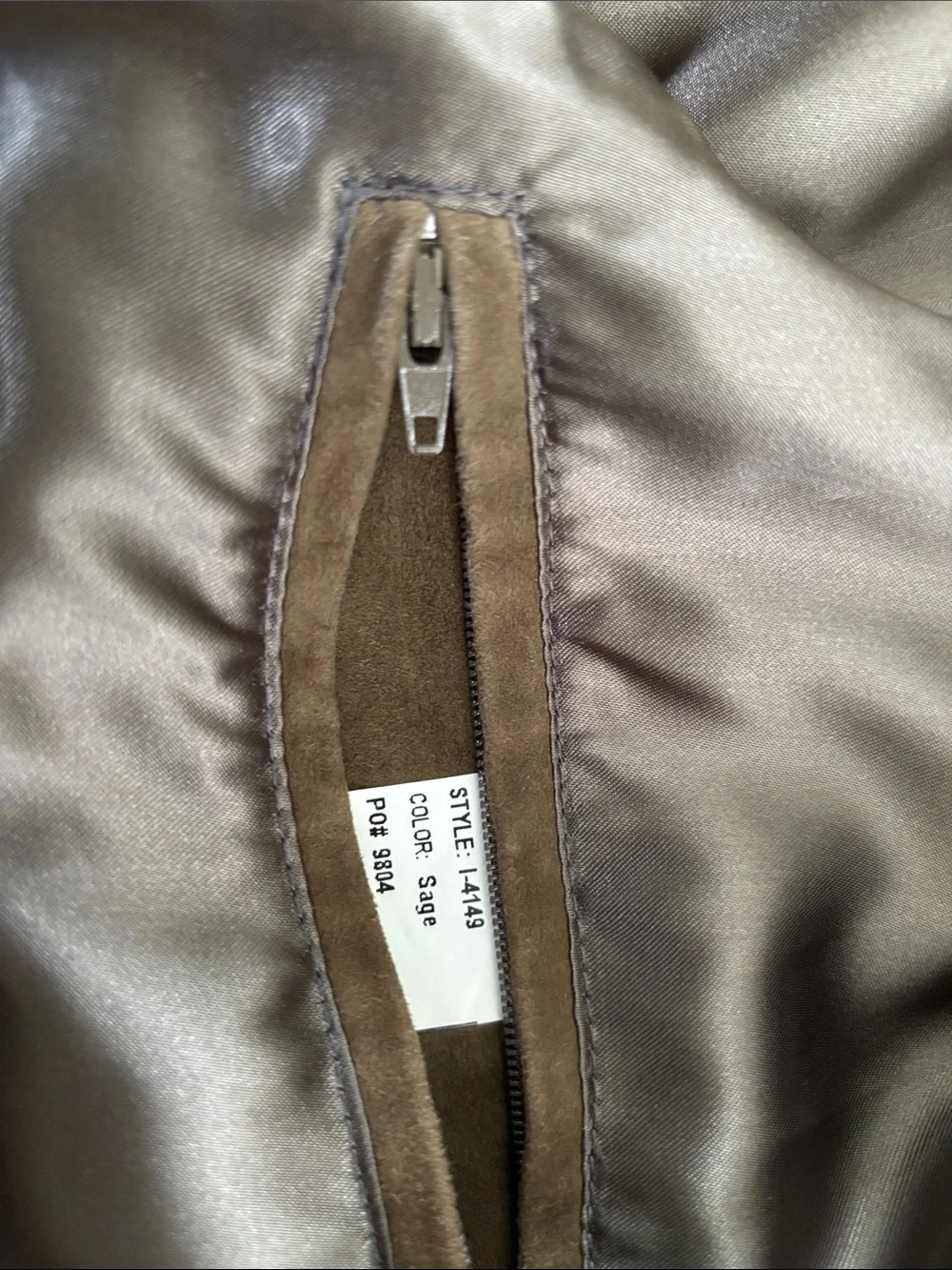 Men's Dark Tan Suede Sport Coat - Golden Bear